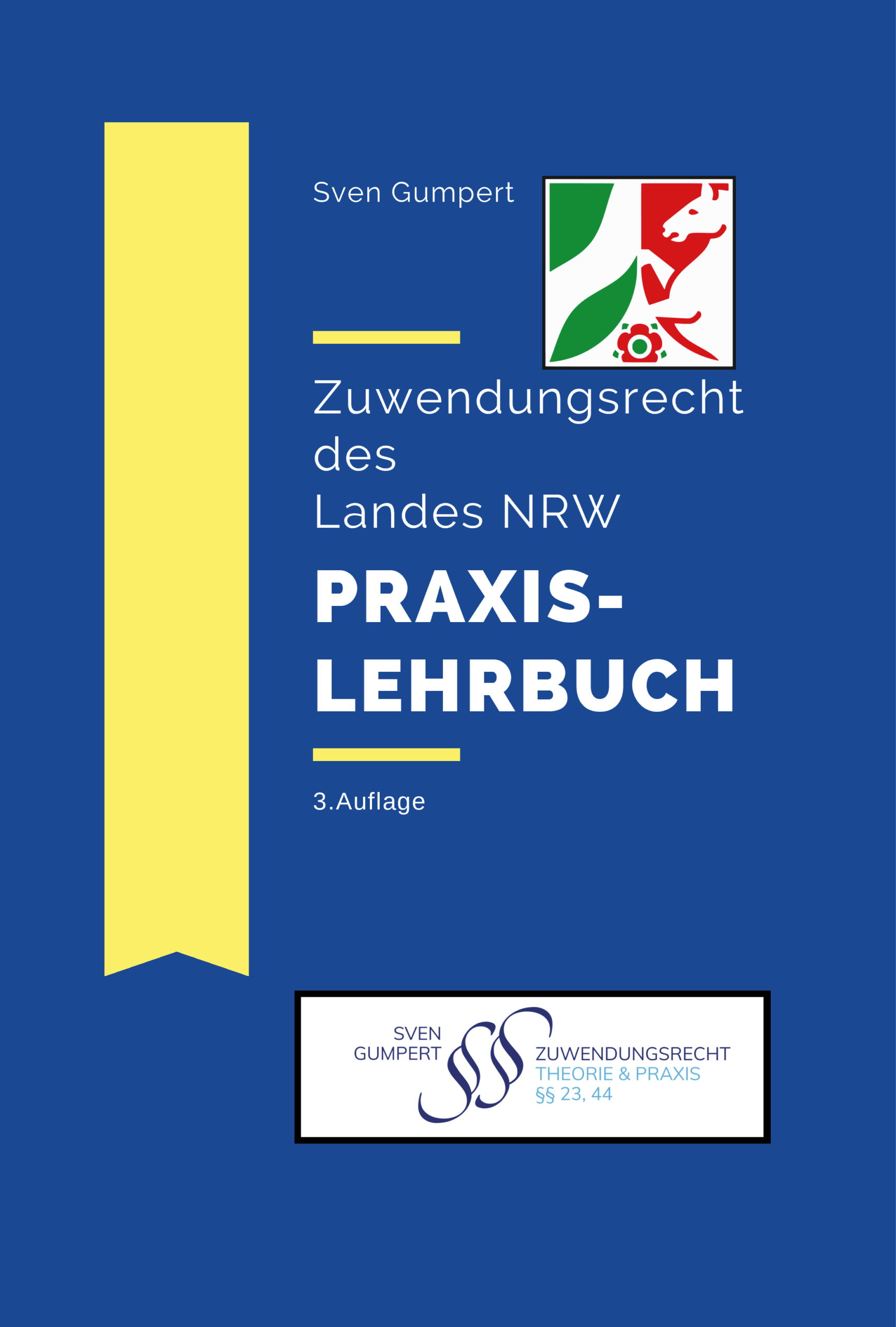 Cover: Zuwendungsrecht des Landes NRW – Praxislehrbuch